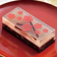 創作羊羹 「梅花の宴」